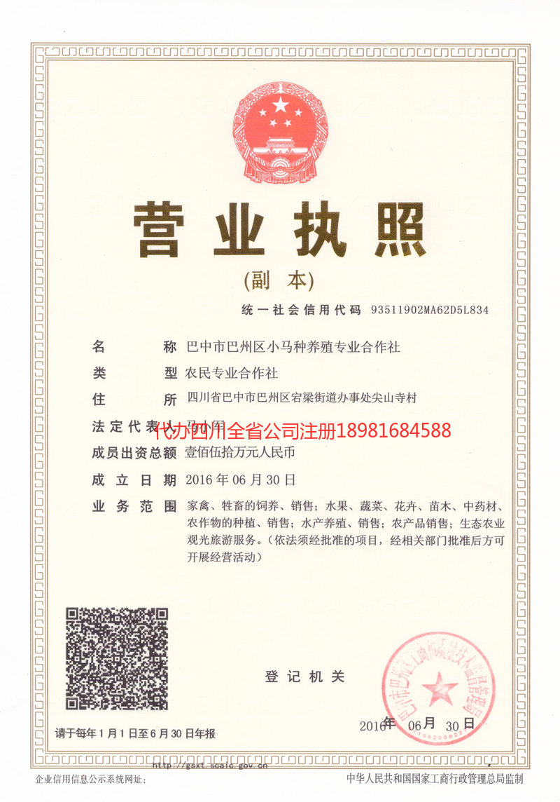 高碑店高碑店小马种养殖专业合作社